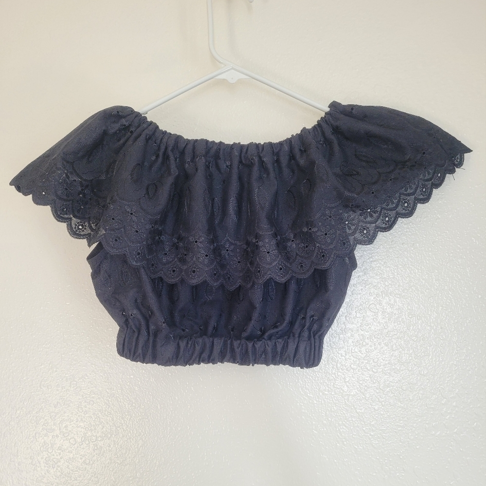 🍓Handmade Mexican Lace Top